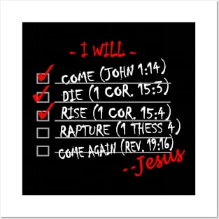 Jesus's To Do List Posters and Art